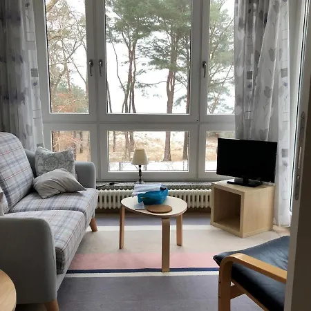Апартаменты Moderne Mit Ostseeblick, Sauna Und Badewanne
